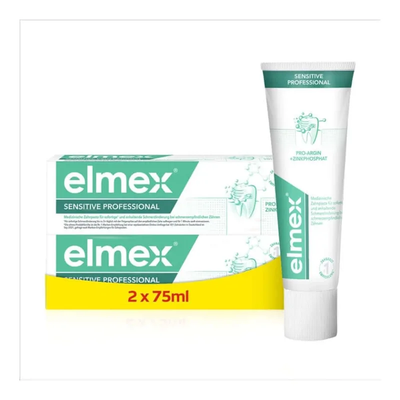 pastă de dinți elmex Sensitive Professional b 2 buc — preț și oferte