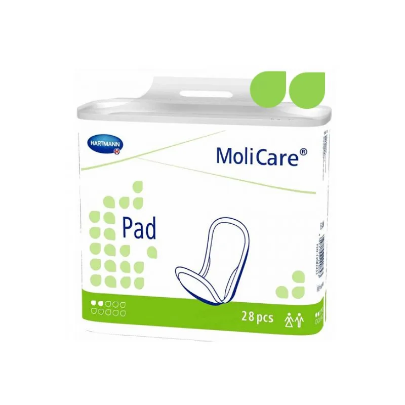 Molicare Pad 2 picaturi Tampoane absorbante incontinenta | 28 bucati HARTMANN — preț și oferte