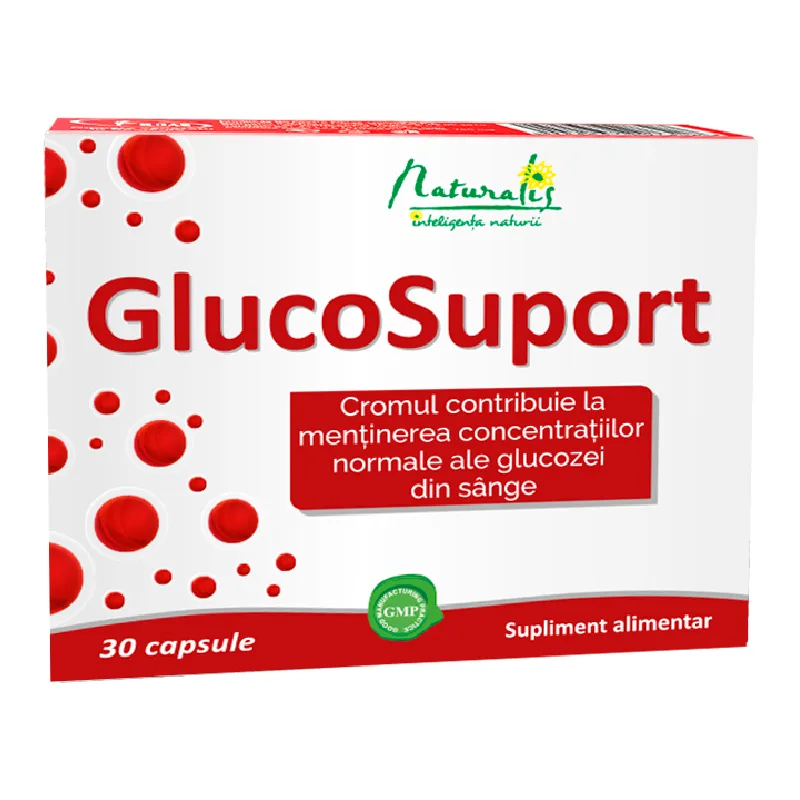 Glucosuport, 30 capsule, Naturalis — preț și oferte