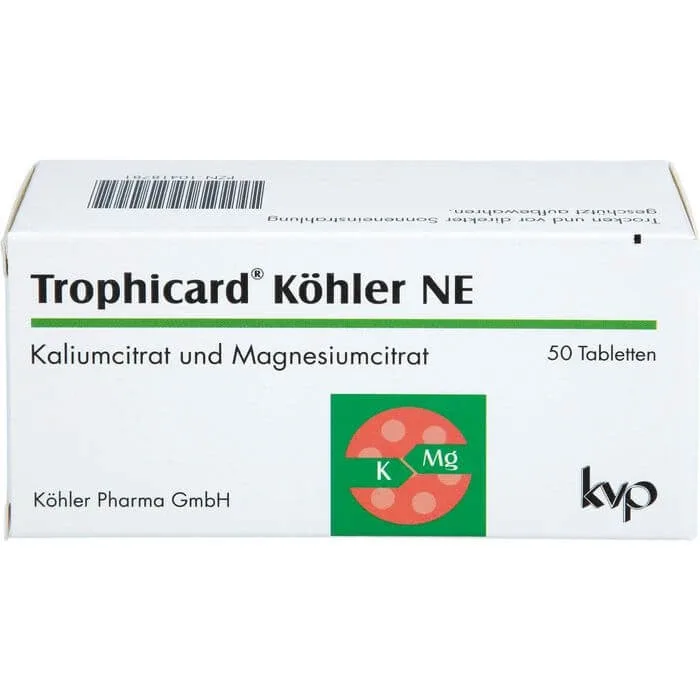TROPHICARD Köhler NE Tablete 50 buc. — preț și oferte