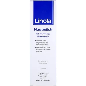 Lapte pentru piele LINOLA 200 ml