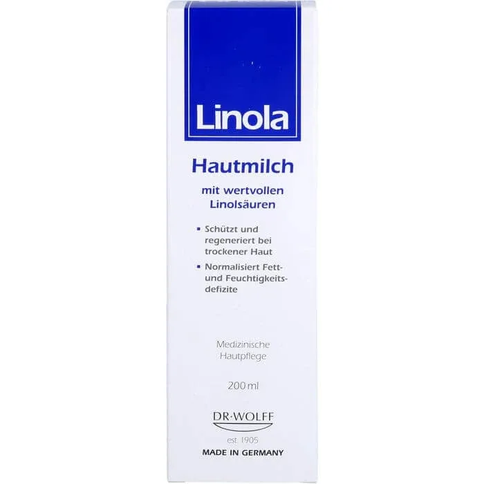 Lapte pentru piele LINOLA 200 ml — preț și oferte