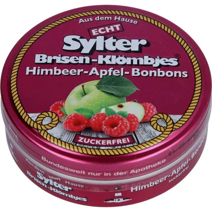 ECHT SYLTER dulciuri zmeură-măr fără zahăr 70 g — preț și oferte