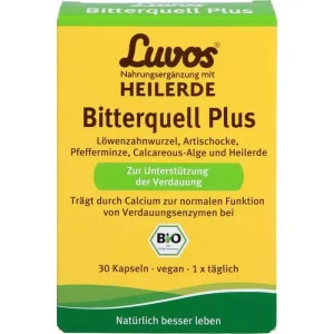 LUVOS Argilă vindecătoare Organic Bitter Spring Plus Capsule 30 Capsule