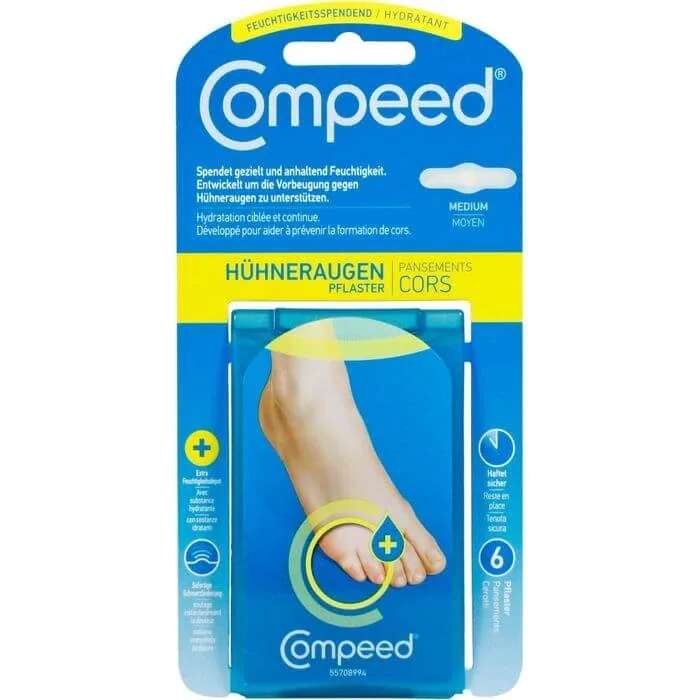 COMPEED plasturi de porumb hidratanți 6 buc. — preț și oferte