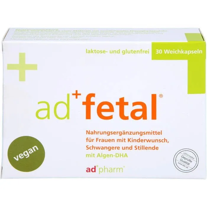 ADFETAL pachet lunar de capsule moi 30 buc. — preț și oferte