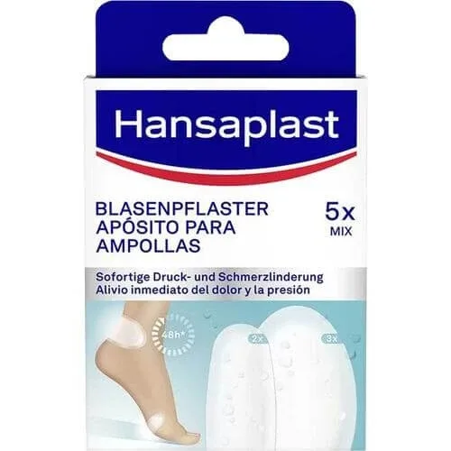 HANSAPLAST Plasturi pentru bășici Mix Pack 5 buc. — preț și oferte