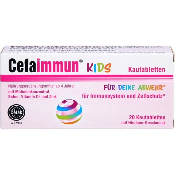 CEFAIMMUN KIDS Comprimate masticabile 20 Capsule — preț și oferte