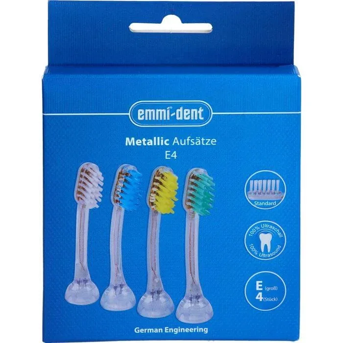 EMMI-DENT Cap perie cu ultrasunete adulți 4 buc. — preț și oferte