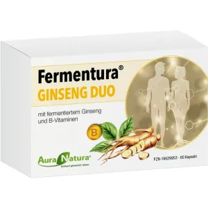 AURANATURA Fermentura Ginseng Duo Capsule 60 Capsule