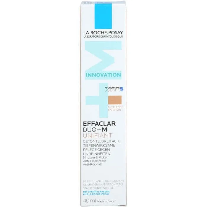 ROCHE-POSAY Effaclar Duo+M Crema unificatoare mediu 40 ml — preț și oferte