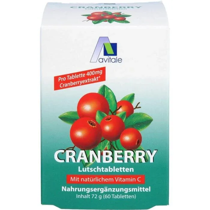 CRANBERRY LUTSCHTABLETTEN 60 buc. — preț și oferte