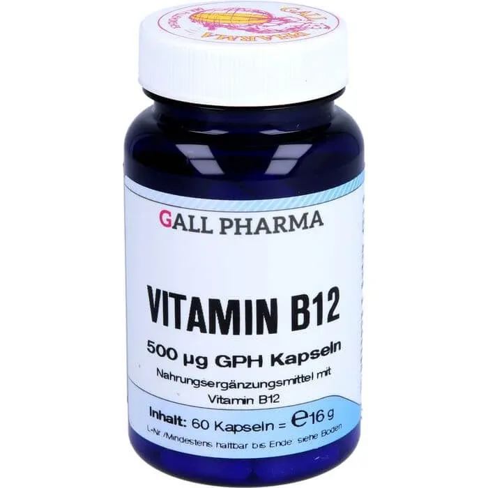 VITAMINA B12 500 µg GPH Capsule 60 Capsule — preț și oferte