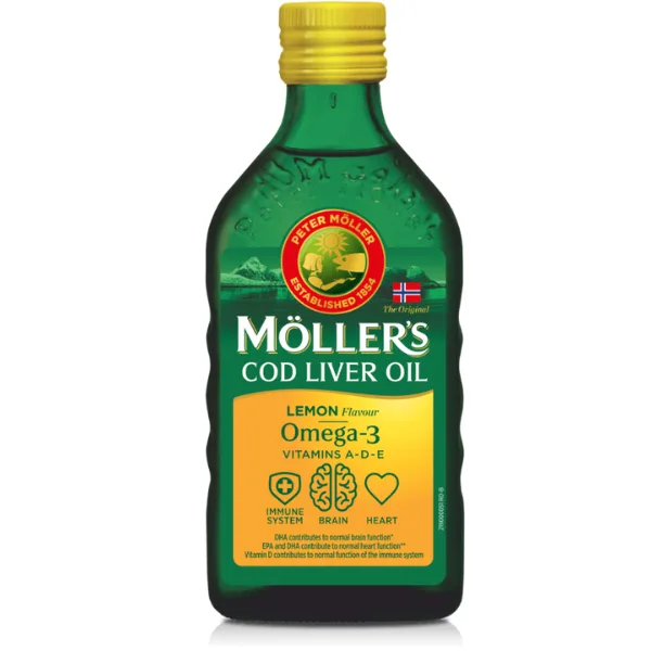 MOLLER'S COD LIVER OIL OMEGA 3 250ML — preț și oferte