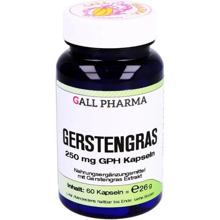 BARLEY GRASS 250 mg GPH Capsule 60 Capsule — preț și oferte