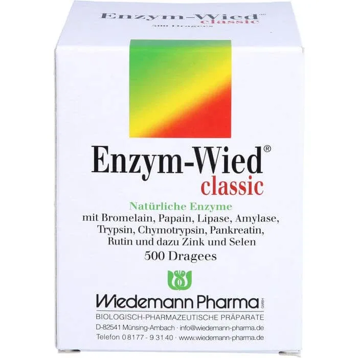 ENZYM WIED clasic comprimate acoperite 500 buc. — preț și oferte
