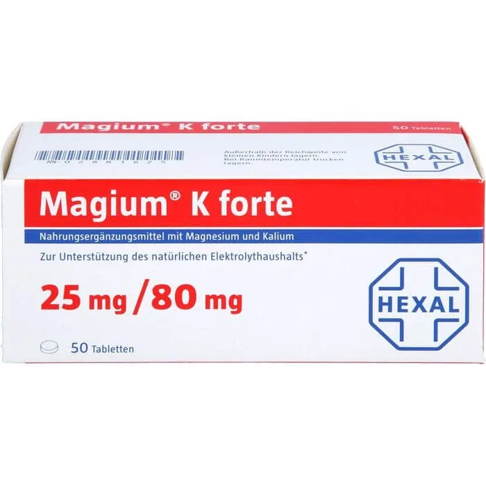 MAGIUM K forte Tablete 50 Capsule — preț și oferte