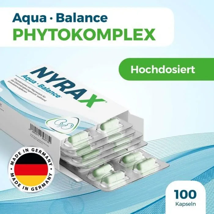 NYRAX Aqua Balance în timpul curelor de drenaj Kps 100 buc. — preț și oferte
