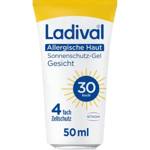 LADIVAL piele alergică gel față SPF 30 50 ml