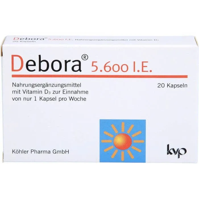 DEBORA 5,600 U.I. Capsule 20 Capsule — preț și oferte