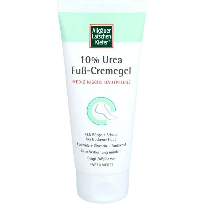ALLGÄUER LATSCHENK. 10% uree gel cremă pentru picioare 100 ml — preț și oferte