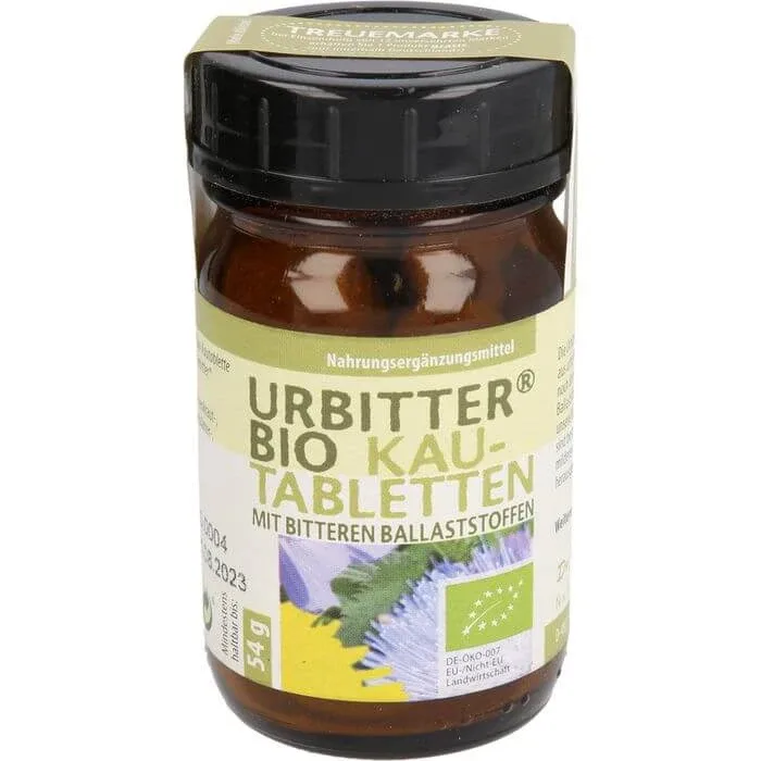 URBITTER organic comprimate masticabile 54 g — preț și oferte