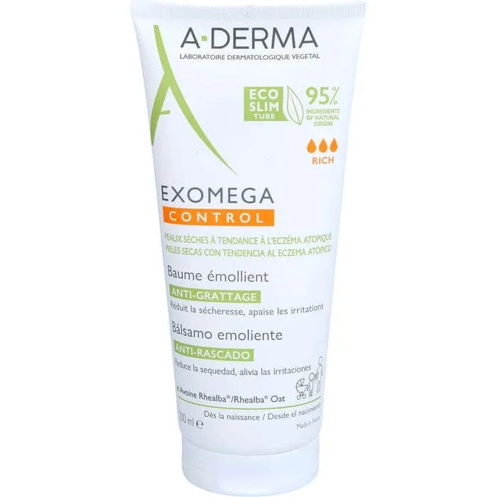 A-DERMA EXOMEGA CONTROL balsam hidratant 200 ml — preț și oferte