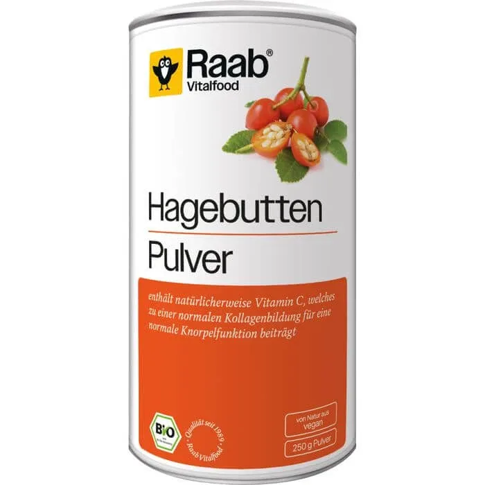 RAAB Vitalfood Rosehip pulbere organică 250 g — preț și oferte