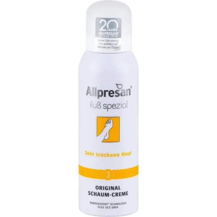ALLPRESAN Foot Special nr. 3 Spumă pentru piele foarte uscată 125 ml — preț și oferte