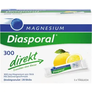 MAGNESIUM DIASPORAL 300 granule directe 20 buc.
