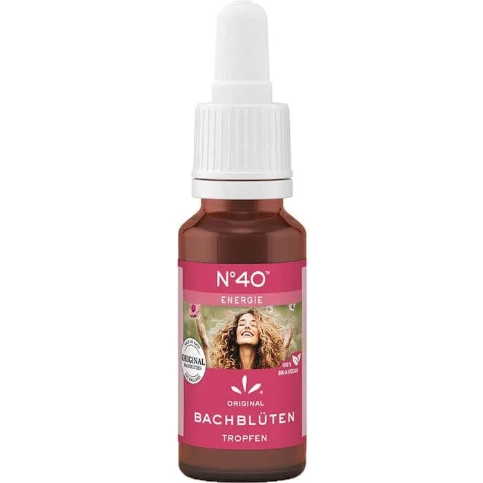 BACHBLÜTEN Nr.40 Picături energizante 20 ml — preț și oferte