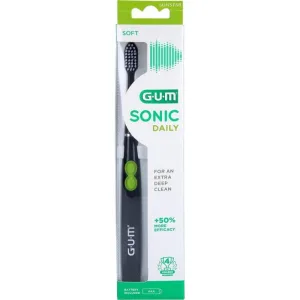 GUM SONIC DAILY periuță de dinți sonică neagră 1 buc.