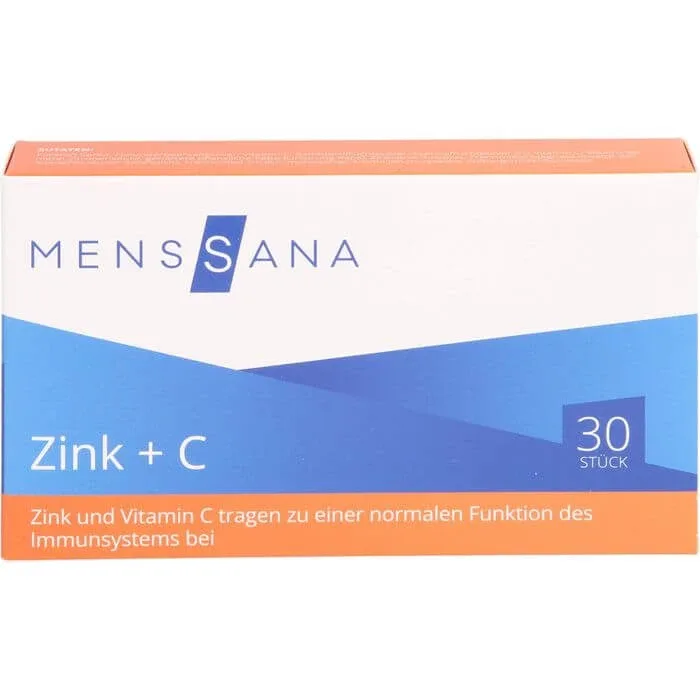 ZINK+C MensSana Lozenges 30 Capsule — preț și oferte