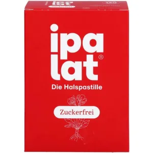 Pastiluțe pentru gât IPALAT fără zahăr 120 buc.