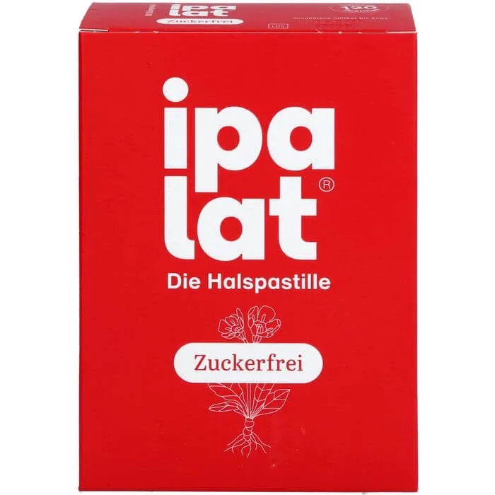 Pastiluțe pentru gât IPALAT fără zahăr 120 buc. — preț și oferte