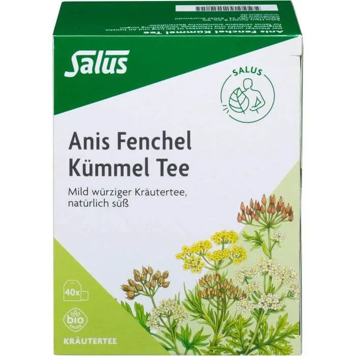 ANIS FENCHEL Caraway Tea AFeKü Organic Salus Filterbtl. 40 Capsule Salus Haus — preț și oferte