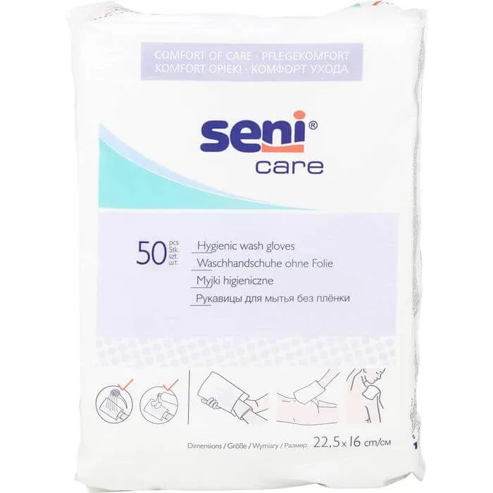 Mănuși de spălare SENI nefolosite 50 buc. — preț și oferte