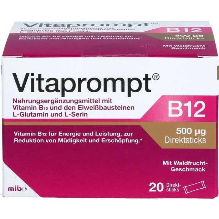 VITAPROMPT B12 500 µg sticks direct 20 buc. — preț și oferte