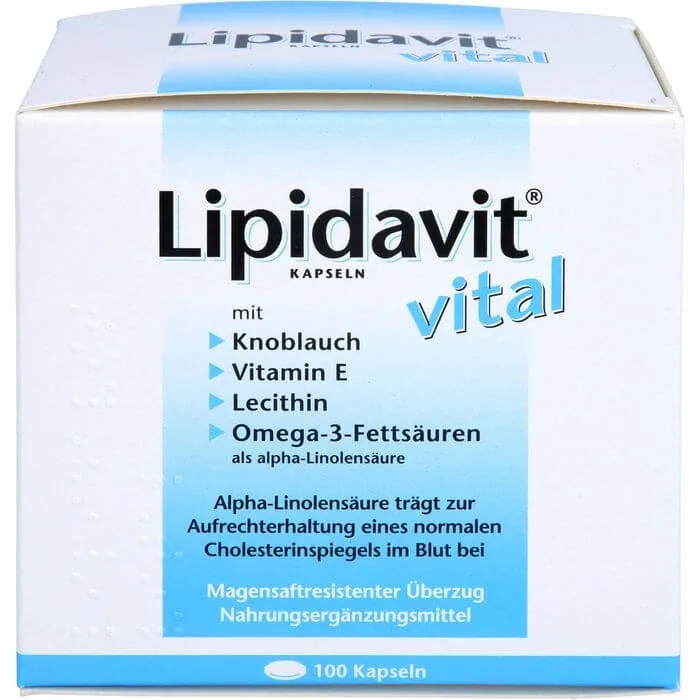 LIPIDAVIT Vital Capsule 100 Capsule — preț și oferte