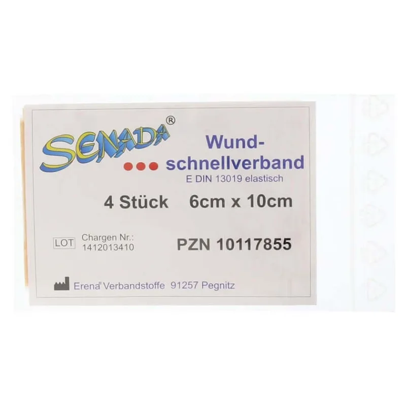 Pansament rapid Senada 6x10 cm 4 buc — preț și oferte