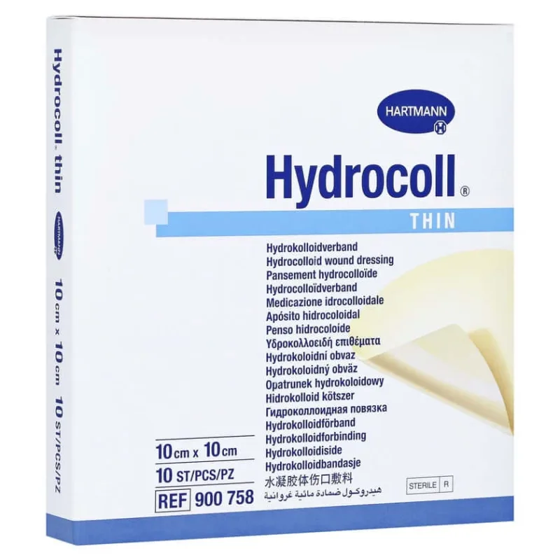 Pansament subțire Hydrocoll 10x10 cm 10 buc — preț și oferte
