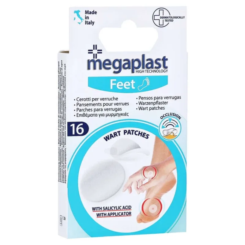 Plasturi pentru veruci 2 dimensiuni 1.2 cm+1.9 cm me 16 buc — preț și oferte