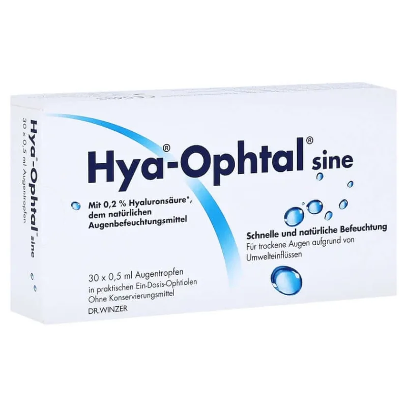 Hya-ophtal sine picături pentru ochi 30X0,5 ml — preț și oferte