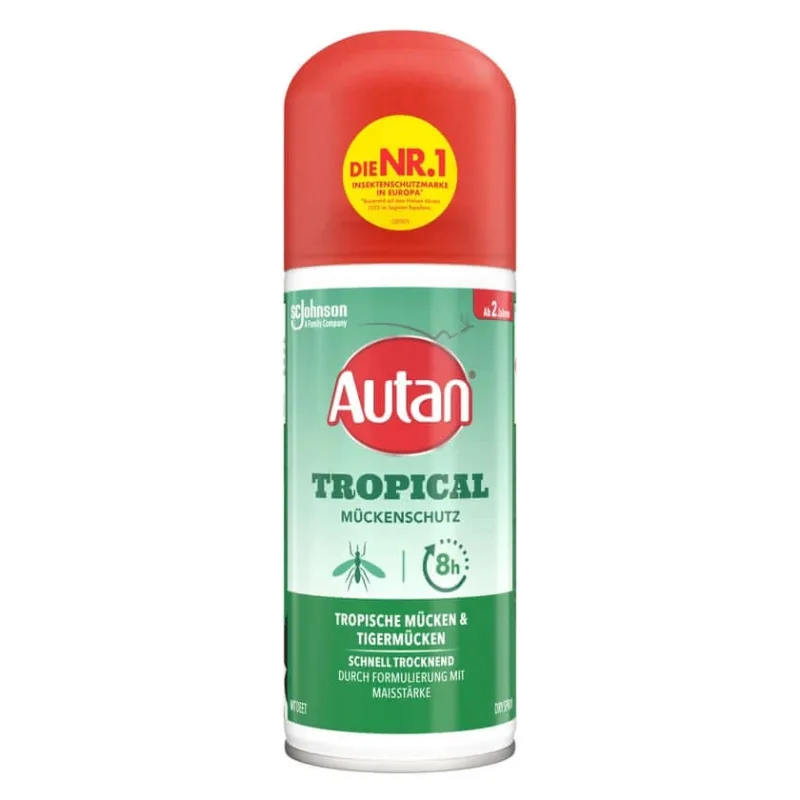 Autan Tropical Spray uscat 100 ml — preț și oferte
