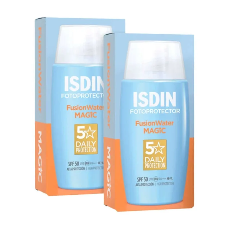 FusionWater MAGIC cremă solară pachet dublu 2X50 ml — preț și oferte
