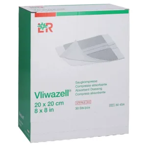Vliwazell Comprese absorbante sterile 20x20 cm 30 buc.