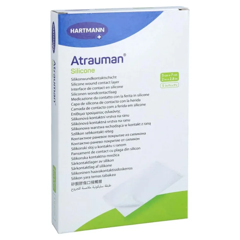 Atrauman Silicon Steril 5x7 cm Compresă 5 buc — preț și oferte