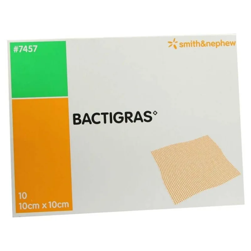 Bactigras antiseptic parafină tifon 10x 10 buc — preț și oferte