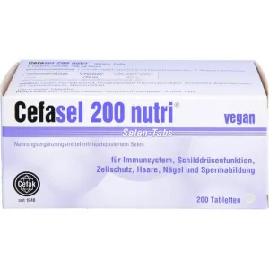 CEFASEL 200 nutri file de seleniu 200 buc.