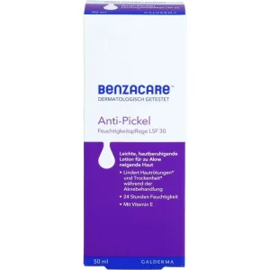BENZACARE Cremă hidratantă împotriva coșurilor SPF 30 50 ml